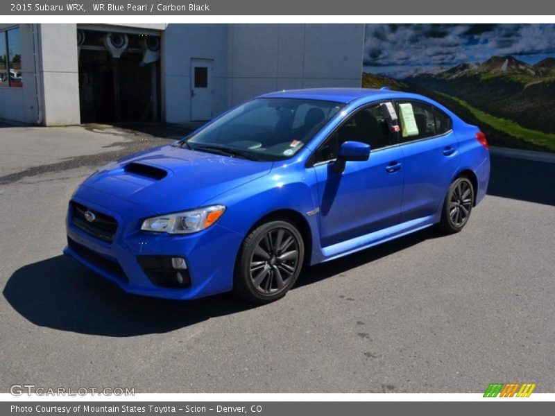 Front 3/4 View of 2015 WRX 