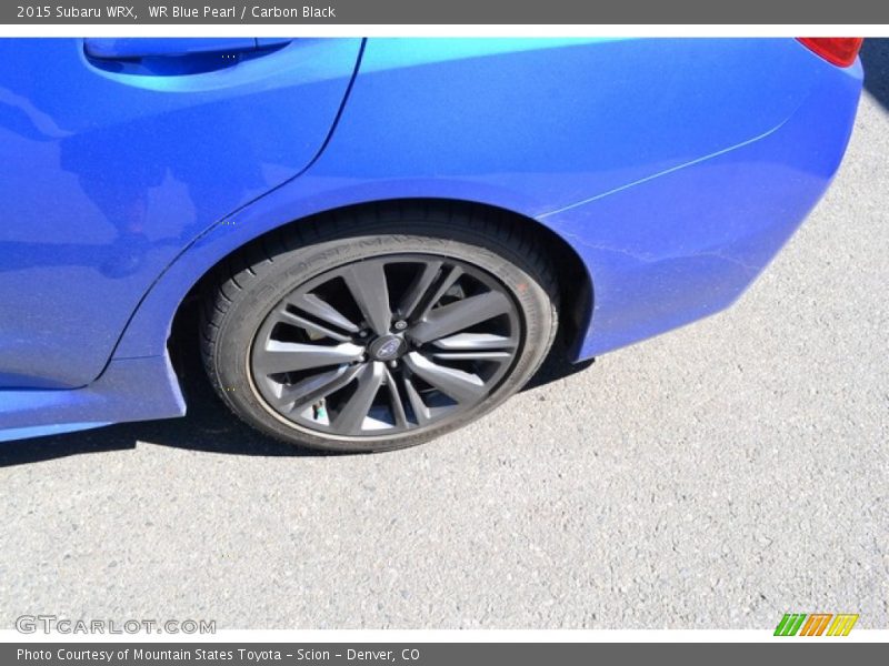 WR Blue Pearl / Carbon Black 2015 Subaru WRX