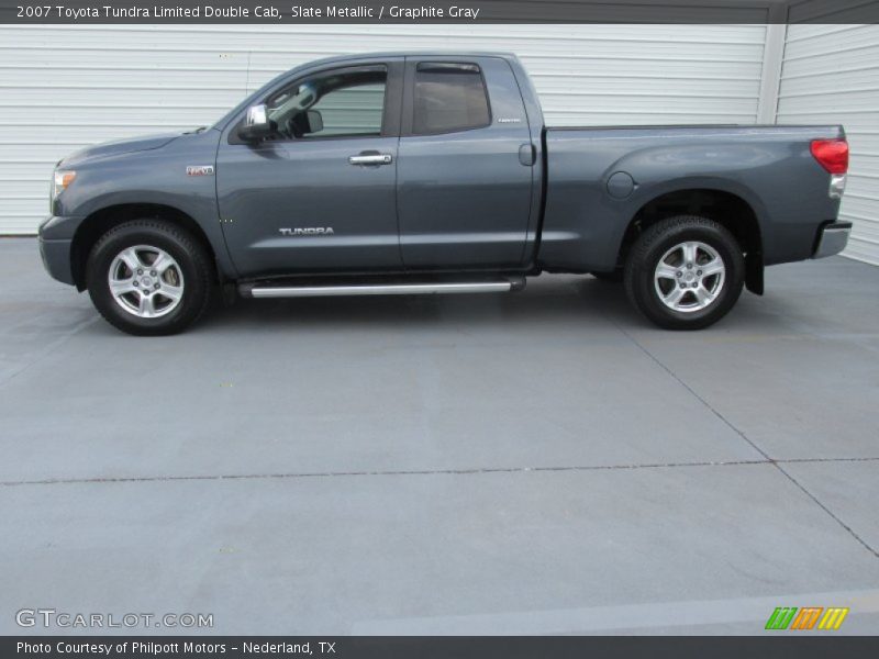 Slate Metallic / Graphite Gray 2007 Toyota Tundra Limited Double Cab