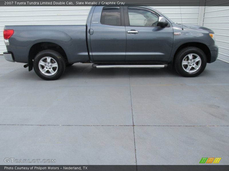 Slate Metallic / Graphite Gray 2007 Toyota Tundra Limited Double Cab