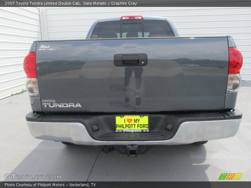 Slate Metallic / Graphite Gray 2007 Toyota Tundra Limited Double Cab