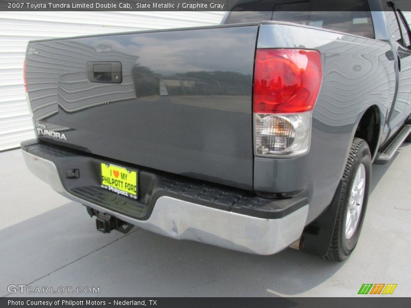 Slate Metallic / Graphite Gray 2007 Toyota Tundra Limited Double Cab