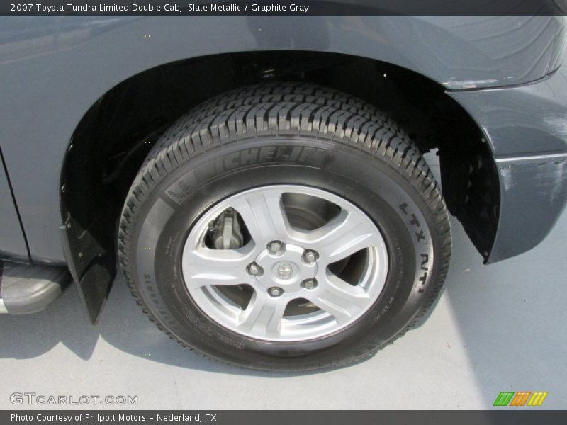 Slate Metallic / Graphite Gray 2007 Toyota Tundra Limited Double Cab
