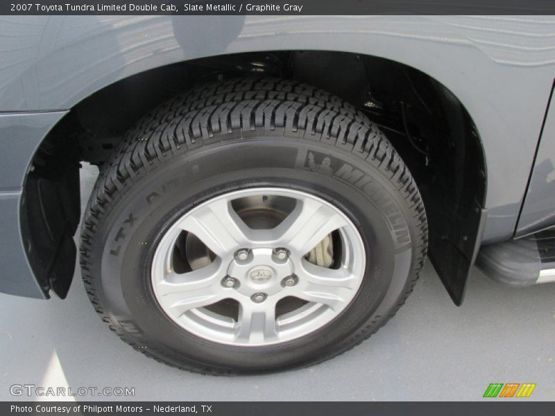 Slate Metallic / Graphite Gray 2007 Toyota Tundra Limited Double Cab