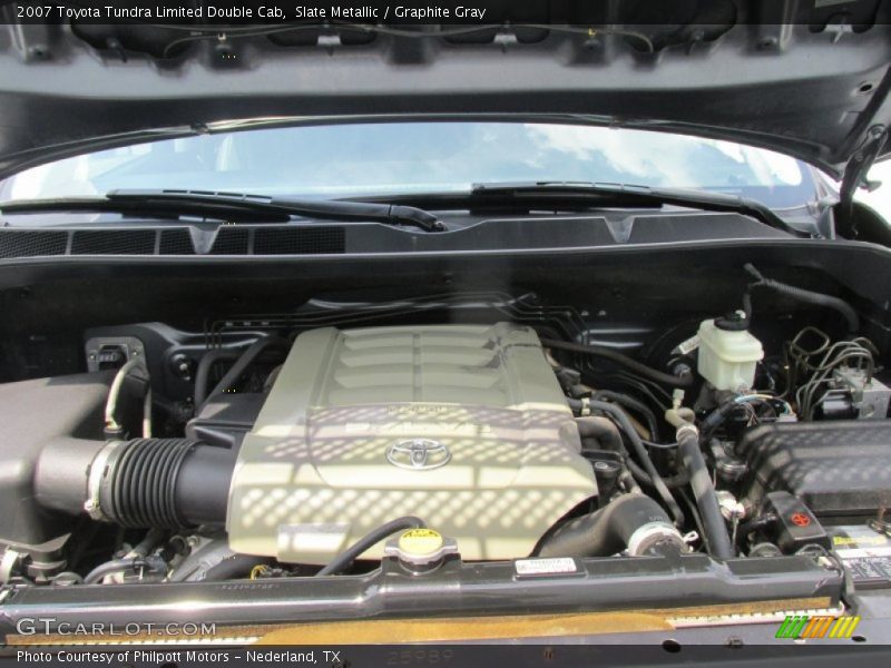 Slate Metallic / Graphite Gray 2007 Toyota Tundra Limited Double Cab