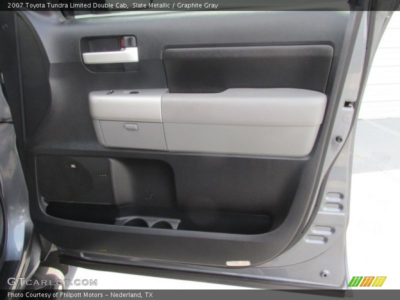 Slate Metallic / Graphite Gray 2007 Toyota Tundra Limited Double Cab