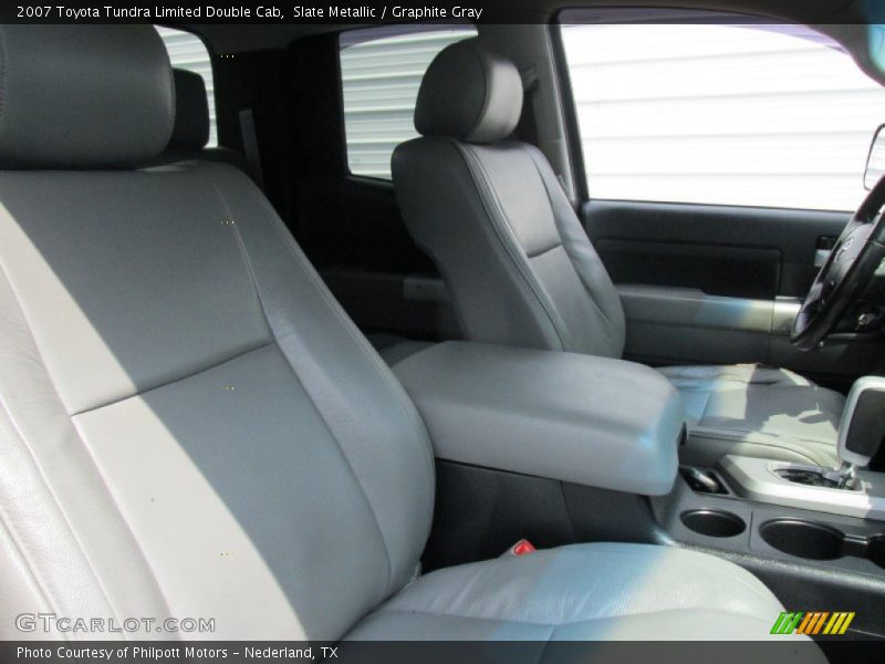 Slate Metallic / Graphite Gray 2007 Toyota Tundra Limited Double Cab
