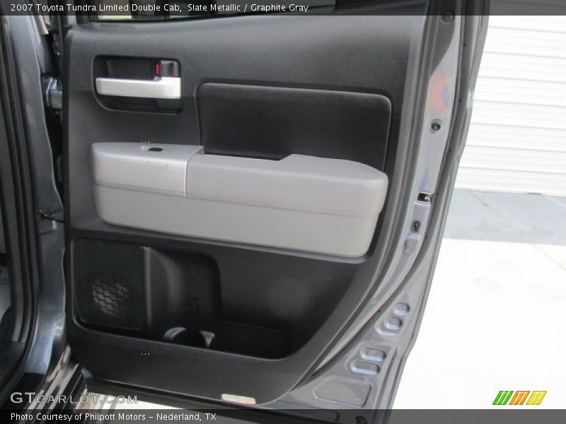 Slate Metallic / Graphite Gray 2007 Toyota Tundra Limited Double Cab