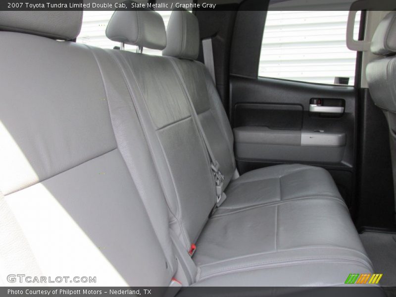 Slate Metallic / Graphite Gray 2007 Toyota Tundra Limited Double Cab