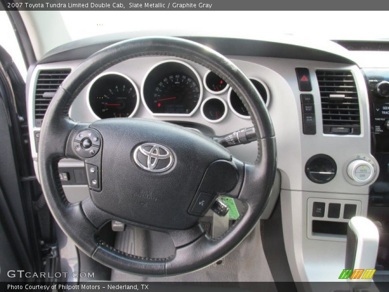 Slate Metallic / Graphite Gray 2007 Toyota Tundra Limited Double Cab
