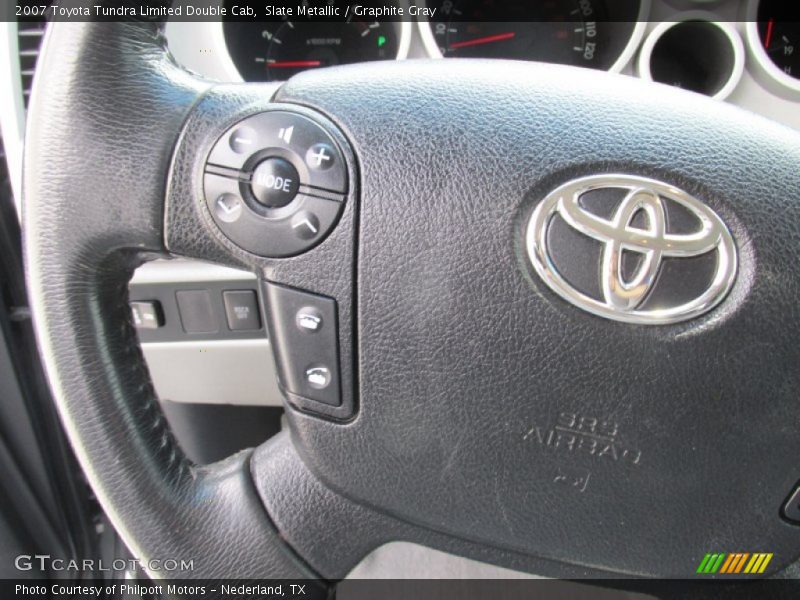 Slate Metallic / Graphite Gray 2007 Toyota Tundra Limited Double Cab