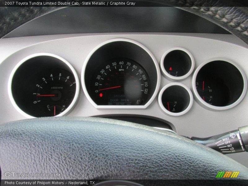 Slate Metallic / Graphite Gray 2007 Toyota Tundra Limited Double Cab