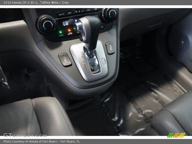 Taffeta White / Gray 2010 Honda CR-V EX-L