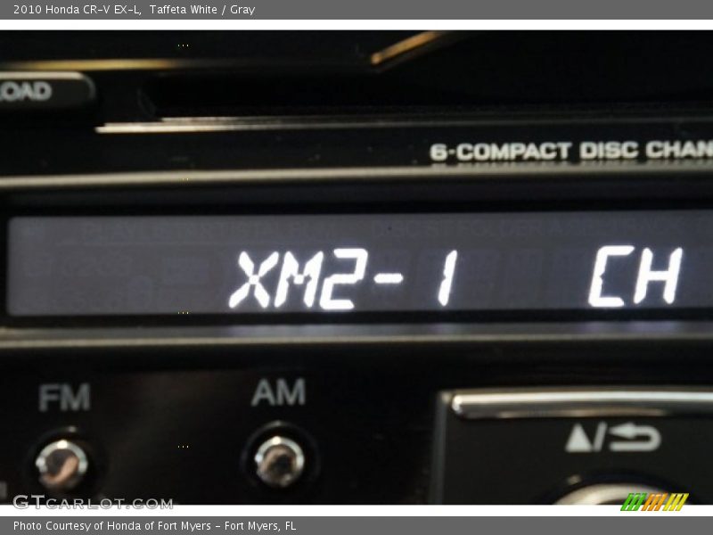 Taffeta White / Gray 2010 Honda CR-V EX-L