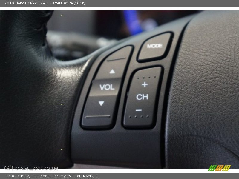 Taffeta White / Gray 2010 Honda CR-V EX-L