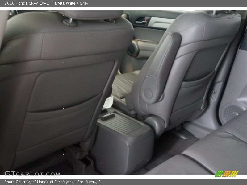 Taffeta White / Gray 2010 Honda CR-V EX-L