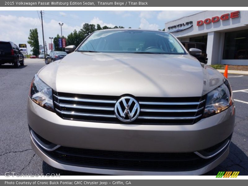 Titanium Beige / Titan Black 2015 Volkswagen Passat Wolfsburg Edition Sedan