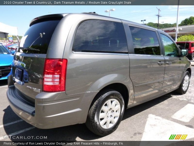 Dark Titanium Metallic / Medium Slate Gray/Light Shale 2010 Chrysler Town & Country LX