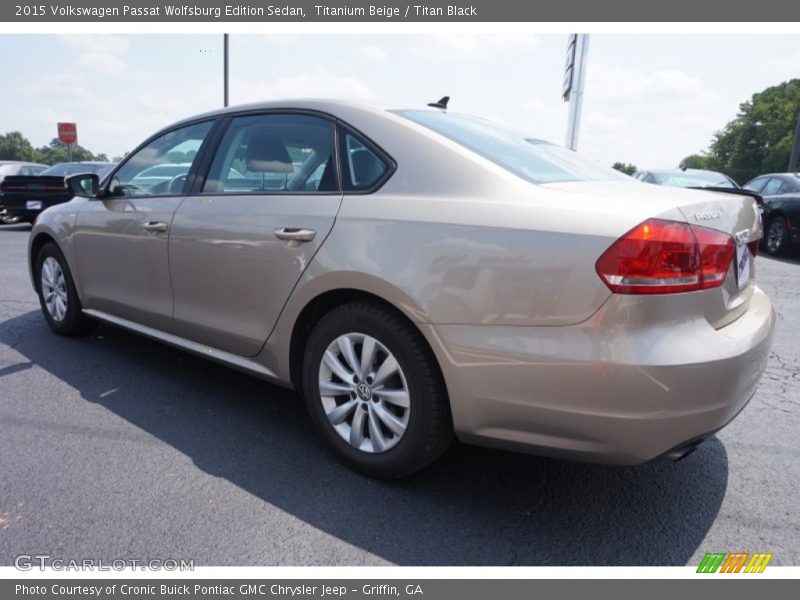 Titanium Beige / Titan Black 2015 Volkswagen Passat Wolfsburg Edition Sedan