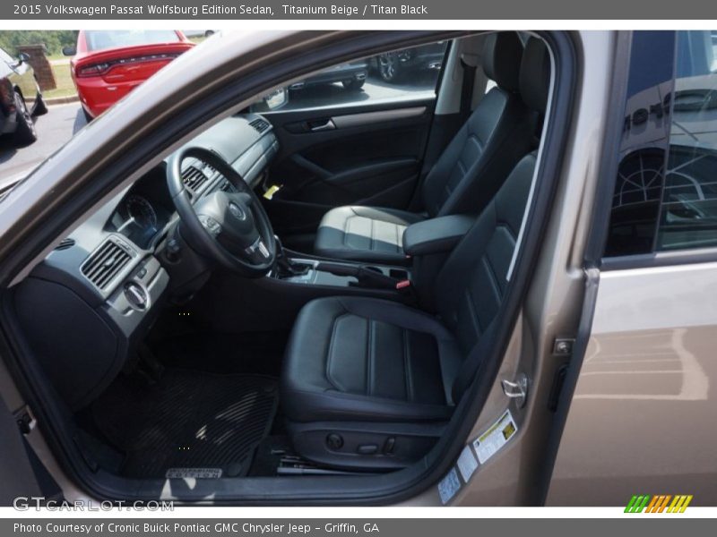 Titanium Beige / Titan Black 2015 Volkswagen Passat Wolfsburg Edition Sedan