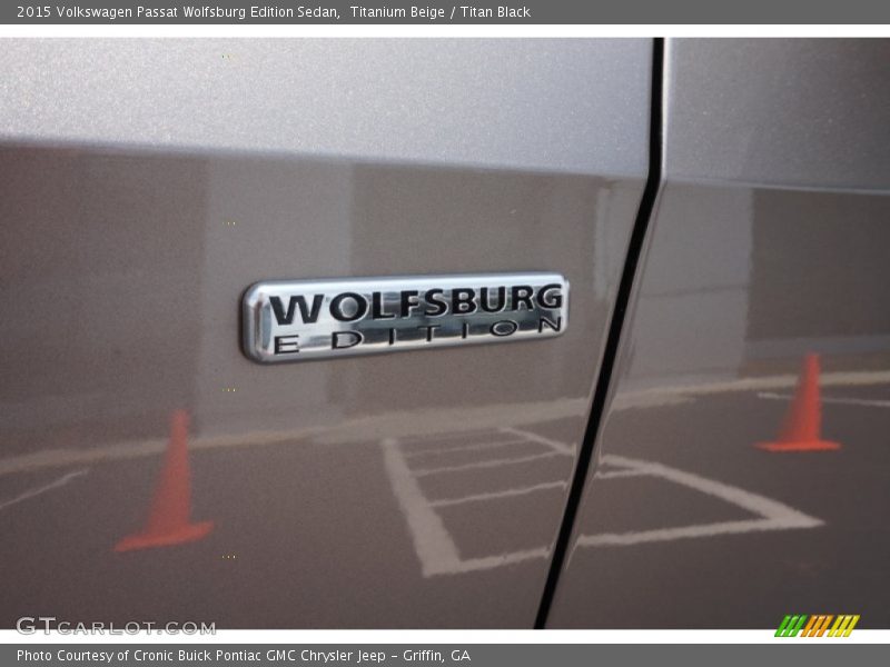 Titanium Beige / Titan Black 2015 Volkswagen Passat Wolfsburg Edition Sedan