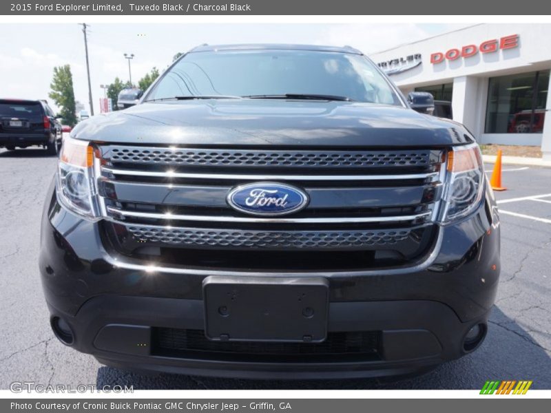 Tuxedo Black / Charcoal Black 2015 Ford Explorer Limited