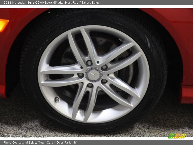 Mars Red / Sahara Beige 2012 Mercedes-Benz C 300 Sport 4Matic