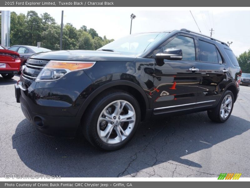 Tuxedo Black / Charcoal Black 2015 Ford Explorer Limited