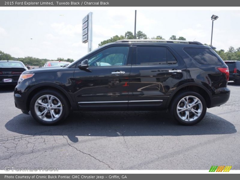 Tuxedo Black / Charcoal Black 2015 Ford Explorer Limited