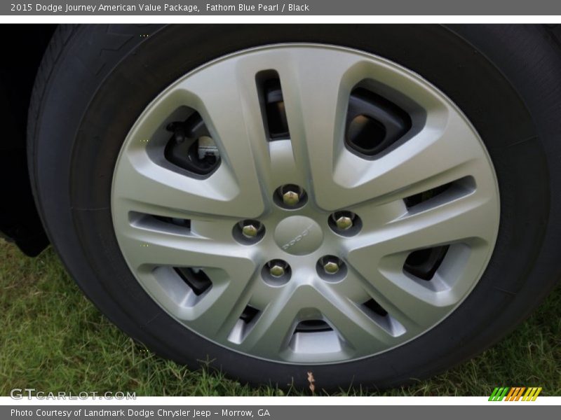 Fathom Blue Pearl / Black 2015 Dodge Journey American Value Package