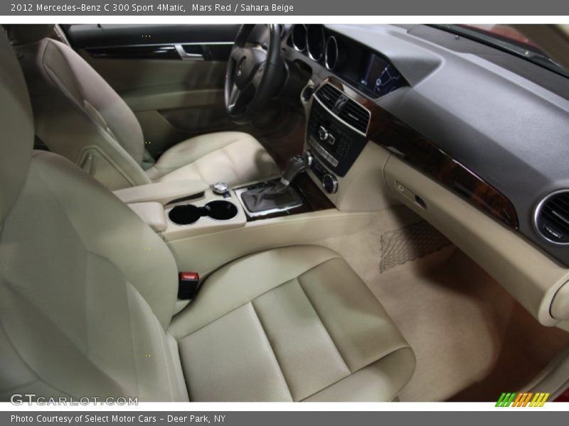 Mars Red / Sahara Beige 2012 Mercedes-Benz C 300 Sport 4Matic