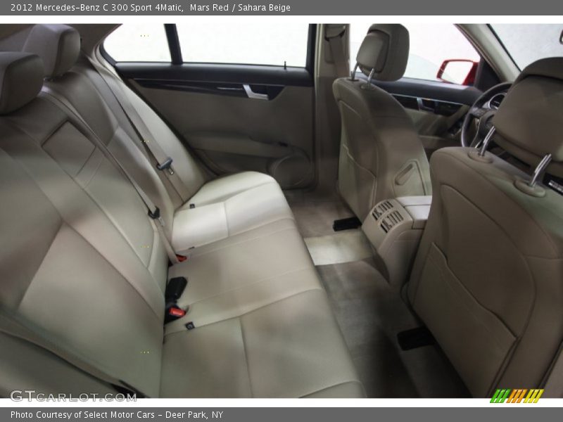Mars Red / Sahara Beige 2012 Mercedes-Benz C 300 Sport 4Matic