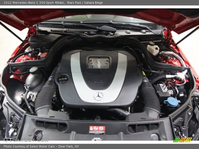 Mars Red / Sahara Beige 2012 Mercedes-Benz C 300 Sport 4Matic