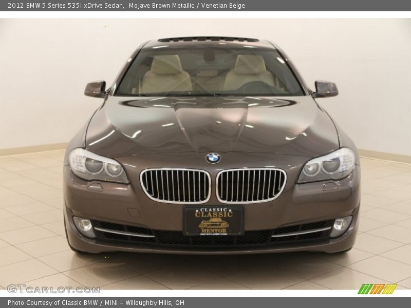 Mojave Brown Metallic / Venetian Beige 2012 BMW 5 Series 535i xDrive Sedan