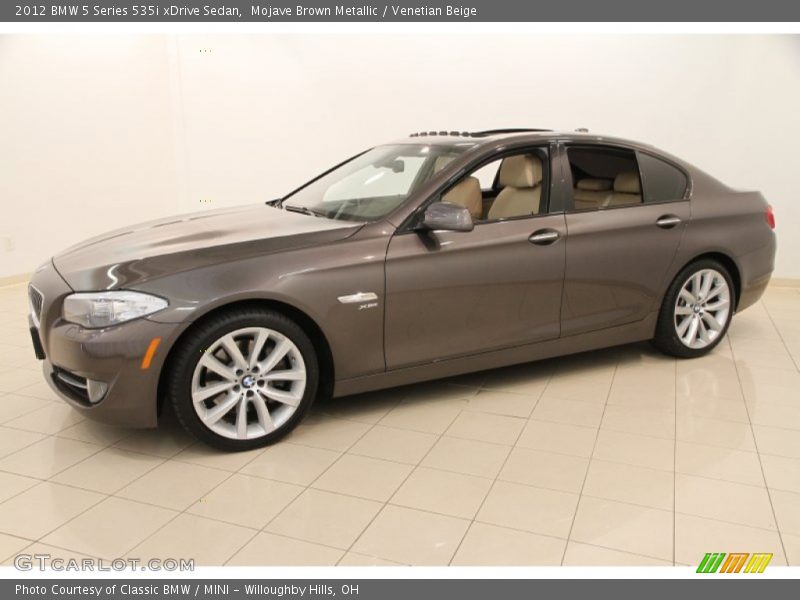 Mojave Brown Metallic / Venetian Beige 2012 BMW 5 Series 535i xDrive Sedan