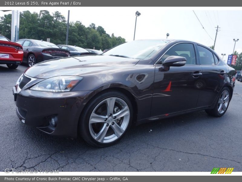 Fire Agate Pearl / Ecru 2012 Lexus IS 250