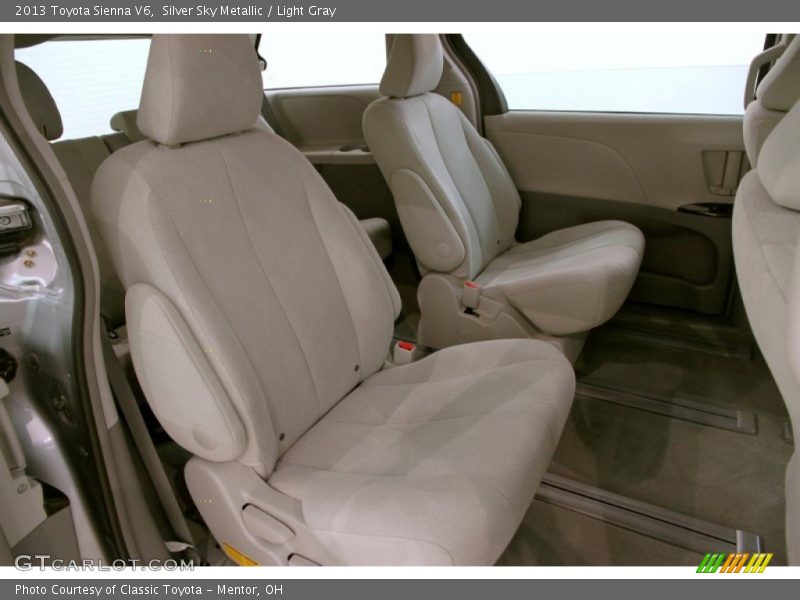 Silver Sky Metallic / Light Gray 2013 Toyota Sienna V6