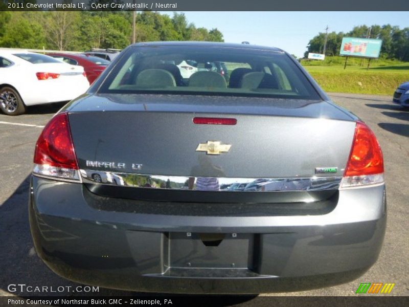 Cyber Gray Metallic / Neutral 2011 Chevrolet Impala LT