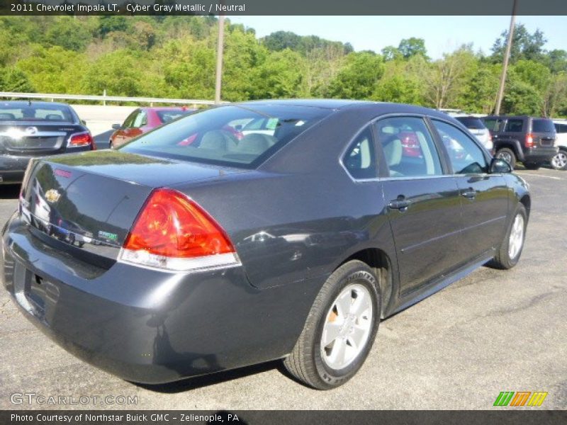 Cyber Gray Metallic / Neutral 2011 Chevrolet Impala LT