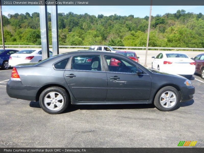 Cyber Gray Metallic / Neutral 2011 Chevrolet Impala LT