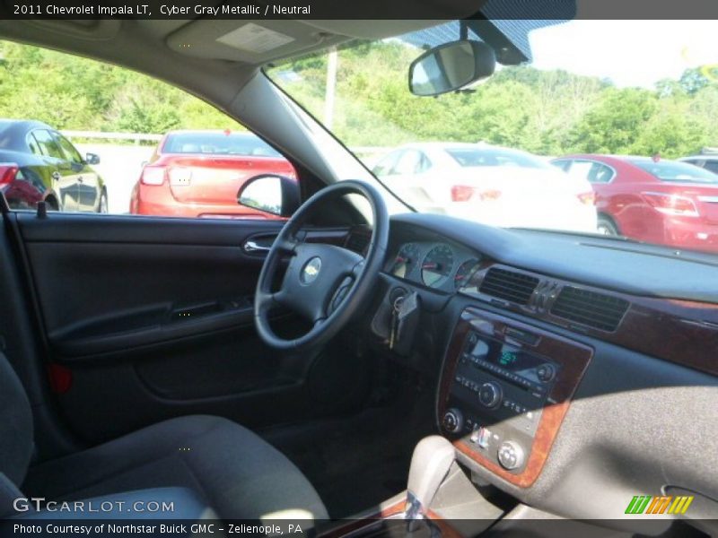 Cyber Gray Metallic / Neutral 2011 Chevrolet Impala LT