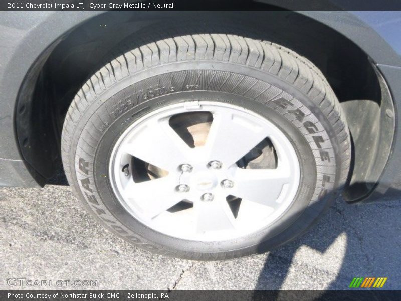 Cyber Gray Metallic / Neutral 2011 Chevrolet Impala LT