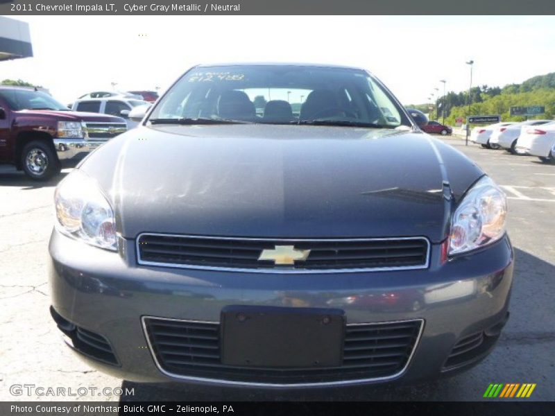 Cyber Gray Metallic / Neutral 2011 Chevrolet Impala LT