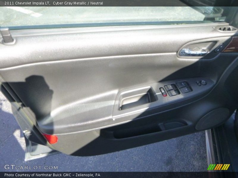 Cyber Gray Metallic / Neutral 2011 Chevrolet Impala LT