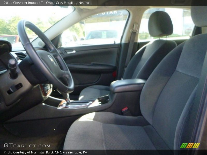 Cyber Gray Metallic / Neutral 2011 Chevrolet Impala LT
