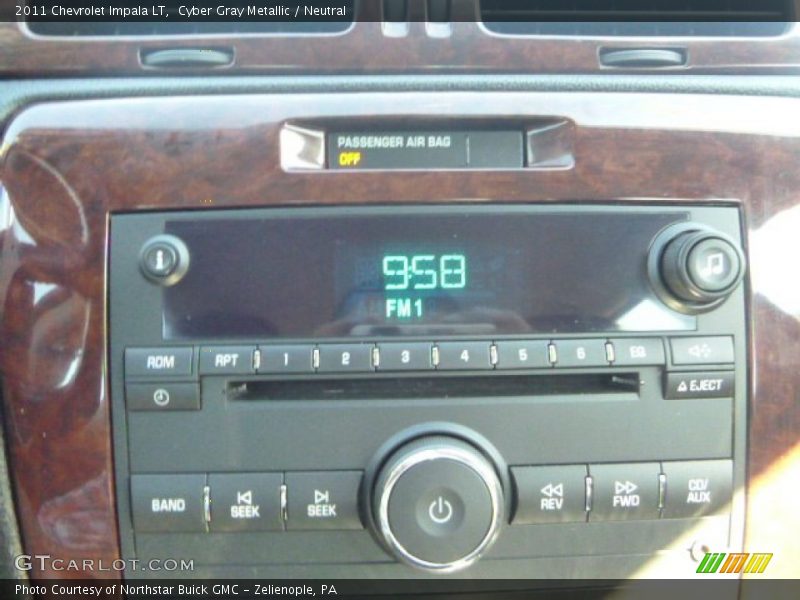 Cyber Gray Metallic / Neutral 2011 Chevrolet Impala LT