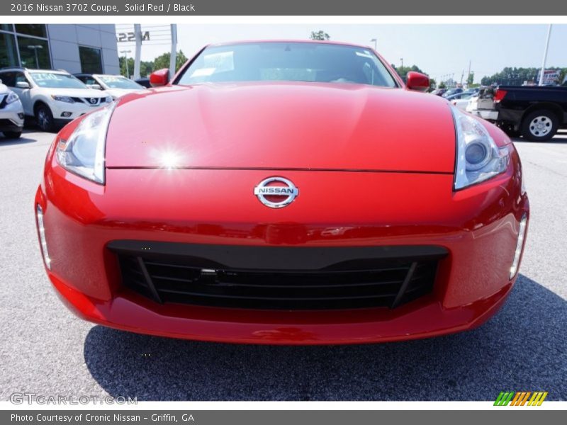 Solid Red / Black 2016 Nissan 370Z Coupe