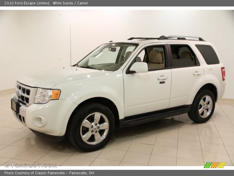White Suede / Camel 2010 Ford Escape Limited