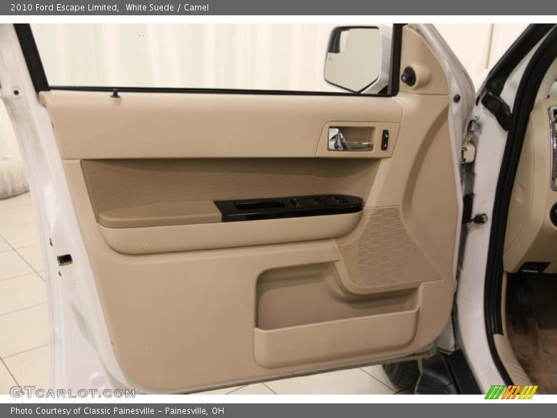 White Suede / Camel 2010 Ford Escape Limited