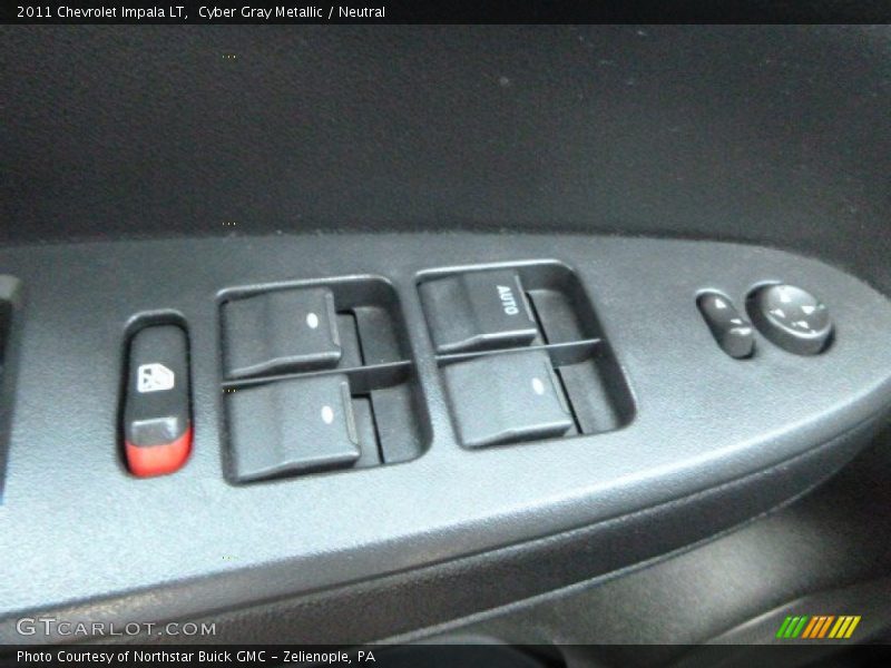 Cyber Gray Metallic / Neutral 2011 Chevrolet Impala LT